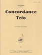 Concordance Trio C Trumpet, Violin and Piano cover